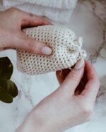 En tvålpåse som är stängd.