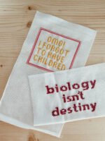 Exempel på ett broderi.